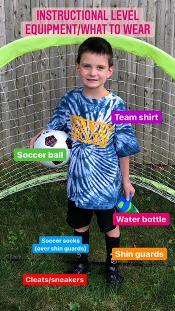 Instructional program what to wear